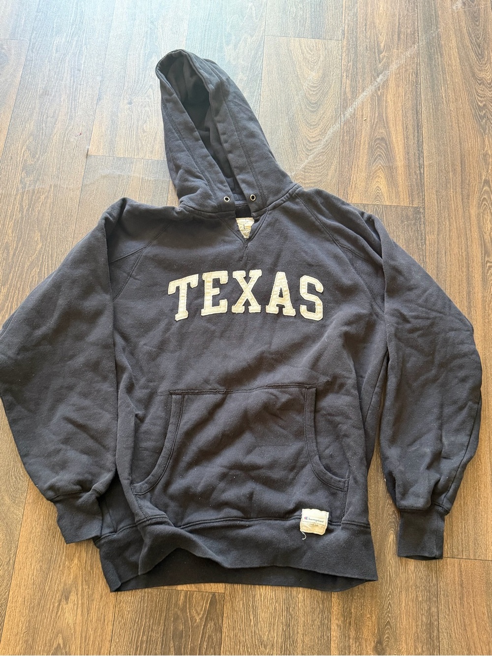 Champion Navy Blue TEXAS Pullover Hoodie